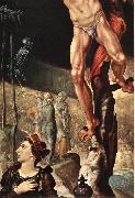 HEEMSKERCK, Maerten van Crucifixion (detail) sg Spain oil painting reproduction
